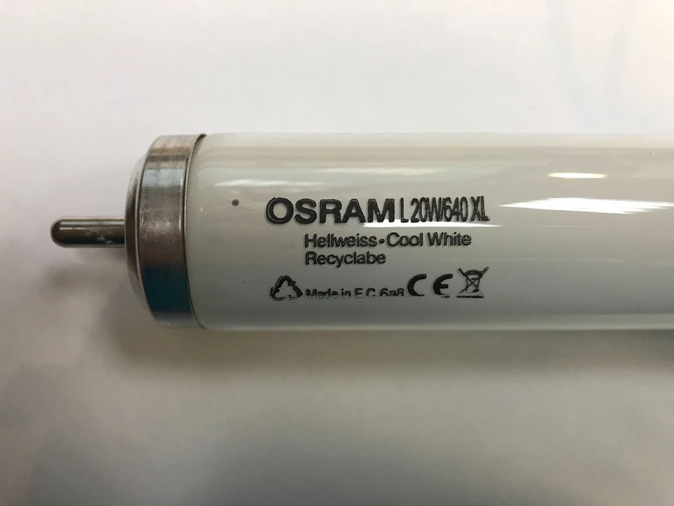 Osram Fluorescent Lamp L20W/640 X-TL-X XL Fa6 4000K T12 Diameter 38mm - Image 1 of 1