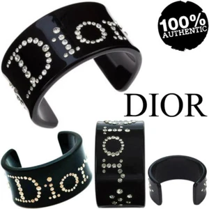 100 % AUTHENTISCHES DIOR COUTURE "SWAROVSKI KRISTALL" IKONISCHES Signatur MANSCHETTENARMBAND - Bild 1 von 12
