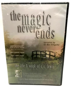 The Magic Never Ends: The Life and Work of C.S. Lewis (DVD, 2003) Sealed new - Picture 1 of 3