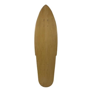 Natural Pool Old School deck 9.94 x 34" 7 ply Canadian maple wood OVAL design - Picture 1 of 19