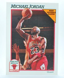 1991 NBA Hoops #30 Michael Jordan MVP - Picture 1 of 2