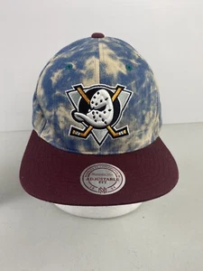 ANAHEIM MIGHTY DUCKS MITCHELL & NESS VINTAGE HOCKEY HAT CAP (T6) - Picture 1 of 5