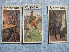 Stollwerck collectibles group 539 no. 1, 4, 6