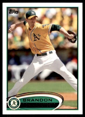 Topps 2012. Tarjetas de béisbol Brandon McCarthy #73 Foto 1 de 2