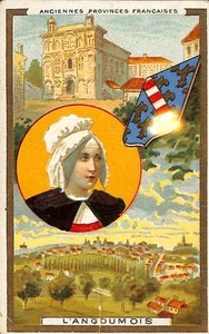 CHROMO CHICOREE BERIOT LILLE " ANCIENNES PROVINCES FRANCAISES " L' ANGOUMOIS - Picture 1 of 2
