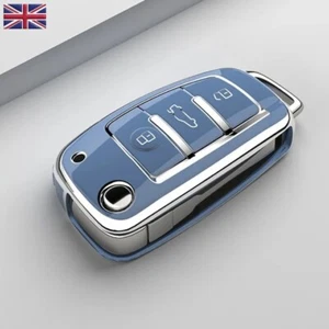 Custodia telecomando chiave auto Audi adatta a A1 S1 A3 S4 A5 S5 A6 TT Q3 Q7 S - Foto 1 di 8