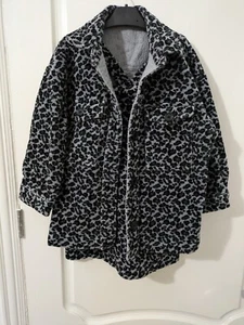 Alter 5 Animal Print passendes Kleid und Jacke Mädchen - Bild 1 von 7