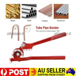 3 in 1 Tubing Pipe Bender 1/4 5/16 3/8in Aluminum Copper Steel Fuel Brake Lines - Picture 1 of 7