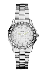 Reloj De Mujer GUESS W0018L1 Girly B - Plata - Correa De Acero Inoxidable - Imagen 1 de 1