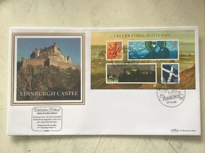 GB QEII 2006 Celebrating Scotland Benham FDC St Andrews Day SHS Lovely - Image 1 of 3