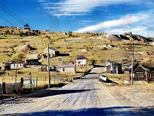 1941 Russell Gulch, Ghost Mining Town near Central City, Colorado 11 x 14" Photo - Bild 1 von 1
