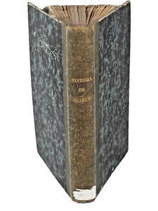 Michel Béziers SUMMARY HISTORY of the CITY of Bayeux plush book binding - Picture 1 of 4