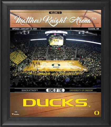 Ducks Framed 15x17 Basketball Welcome Home Collage - Fanatics Cover