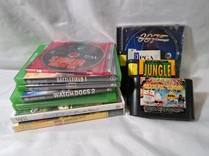 Mixed lot of (11) video games, PS1, XB1, Nintendo Wii & Sega - Picture 1 of 5