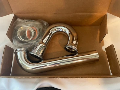 NEW Wolverine 50600 1-1/4” P-Trap w.Diecast nuts 20ga - Image 1 of 3