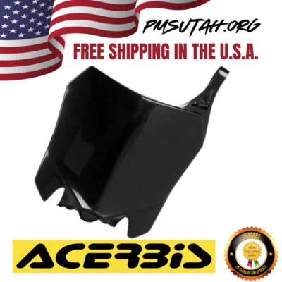 Acerbis Number Plate 2014 2015 2016 2017 本田 CRF250R CRF 250R 前塑料 — 第 1/3 张图片