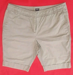 Esprit Fit London khakibraun 100 % Baumwolle Shorts Damen UK Größe 14 - Bild 1 von 18
