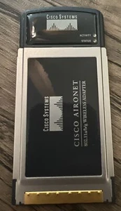 Cisco Aironet 802.11 a/b/g Wireless Cardbus Adapter | PN: AIR-CB21AG-A-K9 - Picture 1 of 2