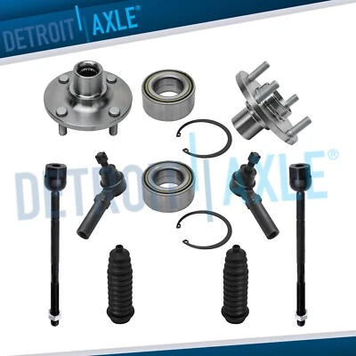 Buje de cojinete de rueda delantera Tierod exterior e interior para Dodge Neon 1995-1998 1999 4 tacos Foto 1 de 4