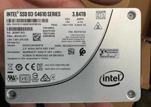Intel S4610 3.84TB Series SSD 2.5" SATA 6Gb/s Solid State Drive SSDSC2KG038T801 - Afbeelding 1 van 2