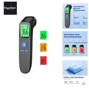 Fieberthermometer für Babys, Kinder und Erwachsene, Kontaktloses Stirnthermom... - Bild 1 von 8