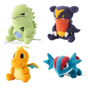Pokemon Plush doll pokemon dolls Dragonite Tyranitar Salamence Garchomp Set - Picture 1 of 11