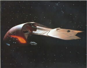 Star Trek The Next Generation Ferengi Marauder 8 x 10 Glossy Postcard New Unused