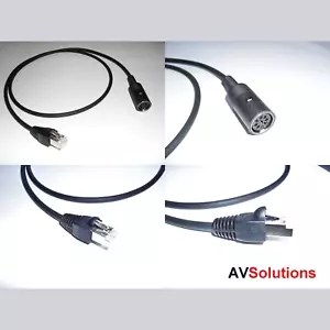 B&O BeoLab BeoSound BeoVision RJ45 to 8-Pin SKT PowerLink Adaptor Cable HQ - 4 M - Picture 1 of 24