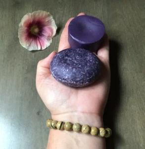 Shampoo bar ARGON & ALOE & conditioner bar set / promotes hair growth - Picture 1 of 5