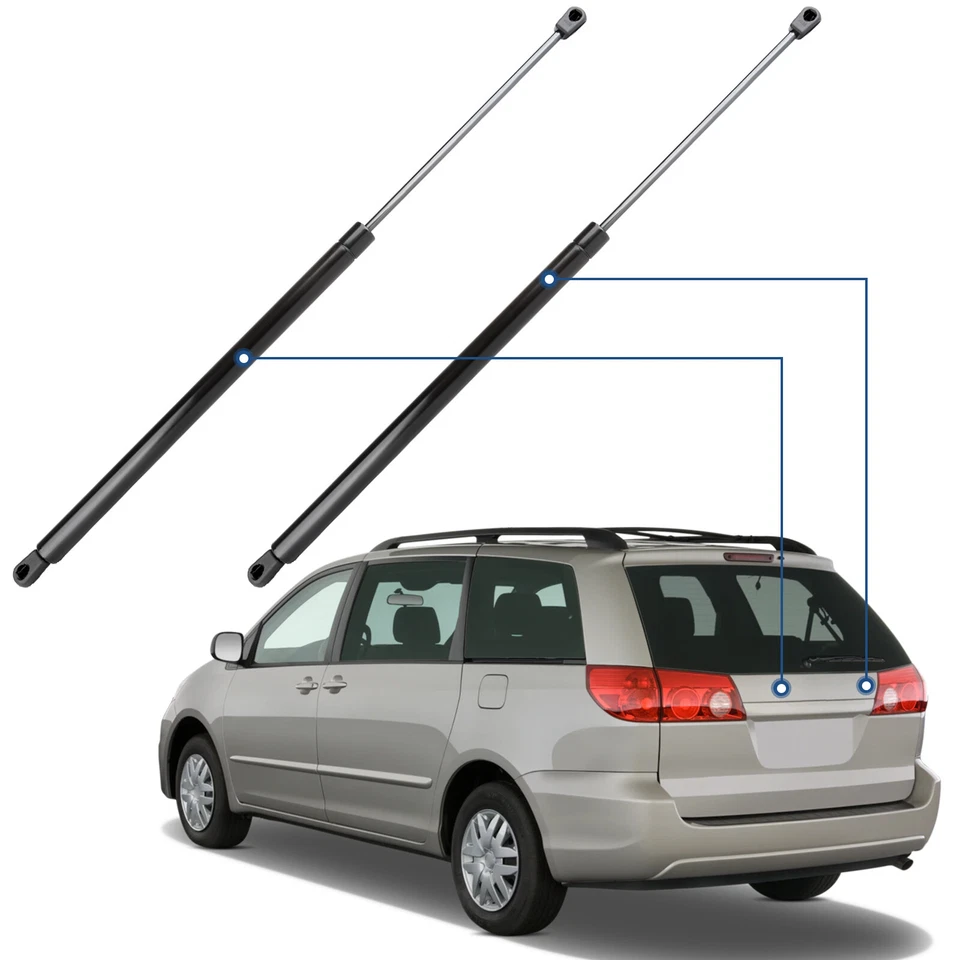 For 2004-2010 Toyota Sienna Qty 2 Rear Liftgate Tailgate Hatch Lift Supports - Imagem 1 de 4