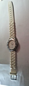 F AW49780W WR100FT Stainless Japan Silver White Jelly Watch- NEEDS BATTERY - Imagen 1 de 3