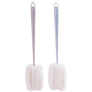 2 Pcs Water Bottle Brush Cleaning Tool Cup Tumbler Lid for Dishes - Picture 1 of 12