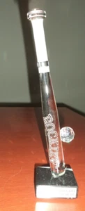 Colorado Rockies 1993 Inaugural Year Limited Edition Crystal Bat & Baseball - Picture 1 of 7