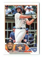 2023 Topps Series 2 Jose Abreu  #630   Houston Astros Baseball Card