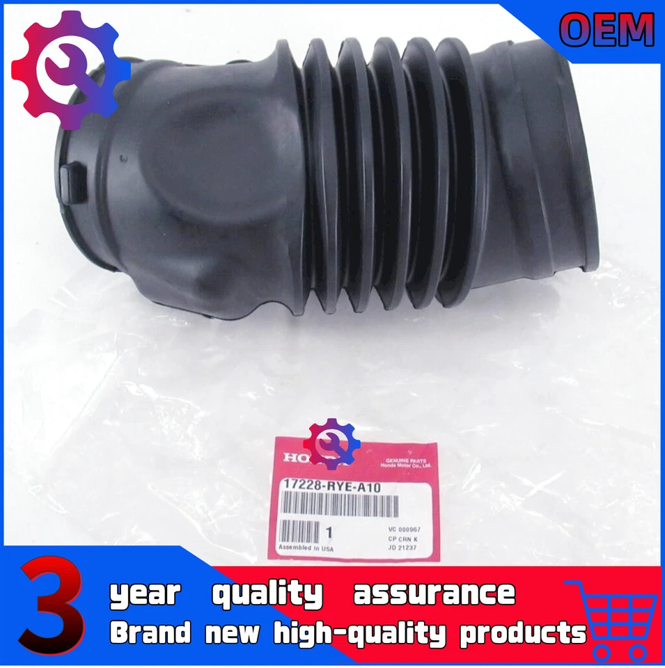 Manguera de admisión de filtro de aire OEM HONDA ACURA 17228-RYE-A10 10-13 MDX y ZDX Foto 1 de 4