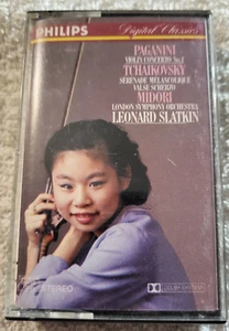 Niccolo Paganini Violin Concerto No.1 Tchaikovsky Serenade Melancolique Cassette - Picture 1 of 7