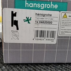 Hansgrohe Locarno Thermostatic Valve Trim & Vol Control Diverter Chrome 04820000 - Picture 1 of 8