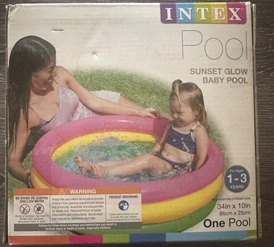 Intex Sunset Glow Baby Pool - Image 1 of 3