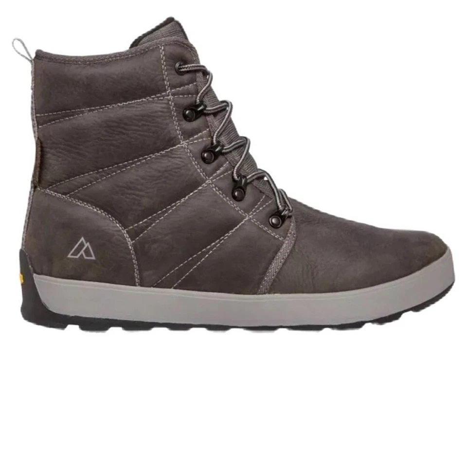 ALPINE DESIGN X KAMIK EZRA WATERPROOF LEATHER BOOTS Men's Size 10 GREY NEW - Image 1 of 4