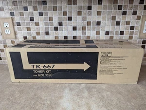 CARTUCHO DE TÓNER NEGRO ORIGINAL KYOCERA TK-667 PARA TASKALFA 620 TASKALFA 820 - Imagen 1 de 3