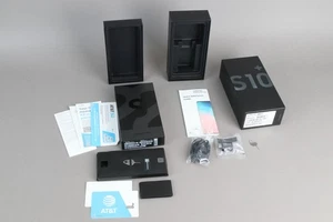 Samsung Galaxy S22 and Samsung Galaxy S10+ factory boxes EMPTY BOXES ONLY - Picture 1 of 2