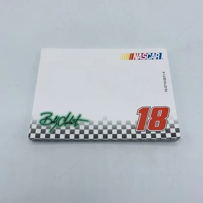 Bobby Labonte #18 NASCAR Post It Notes 4 x 3” Office Souvenir - Image 1 of 3