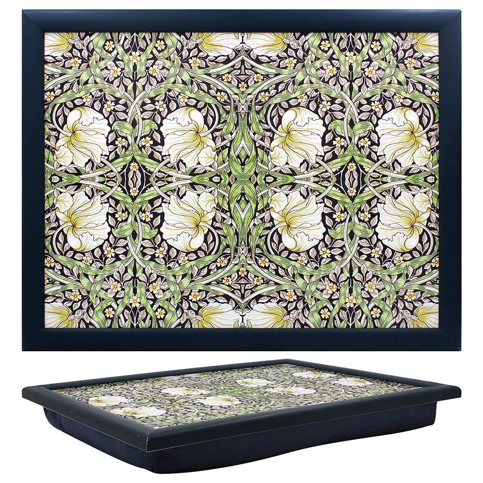 William Morris Midnight Pimpernel  lap tray - eat in comfort - Image 1 of 1