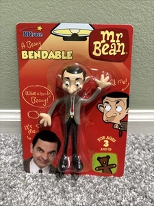 Mr. Bean Bendable & Poseable Action Figure 1990 New Old Stock - Picture 1 of 3