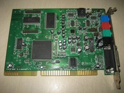 ISA Genuine Creative AWE64 CT4520 Sound Blaster PNP  Sound Card. Works - Image 1 of 2