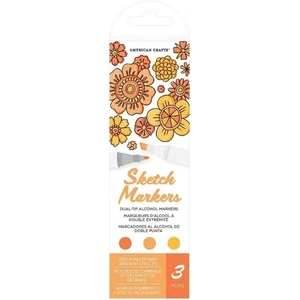 AC Sketch Markers Collection Dual Tip Meißel feine Spitze 3er-Packung sonnengeküsst 34007546 - Bild 1 von 10