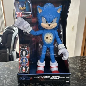 NEW Sonic The Hedgehog 3 Movie 12” Ultimate Talking Action Figure Jakks - Picture 1 of 6