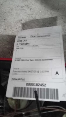 Conjunto de luz trasera izquierda usado se adapta a: Land Rover Lr2 2009 grado A izquierdo Foto 1 de 4