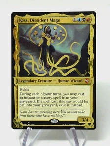 Kess, Dissident Mage Commander * Altered Golden Vinyl Foil * Alter MTG Magic - Picture 1 of 5