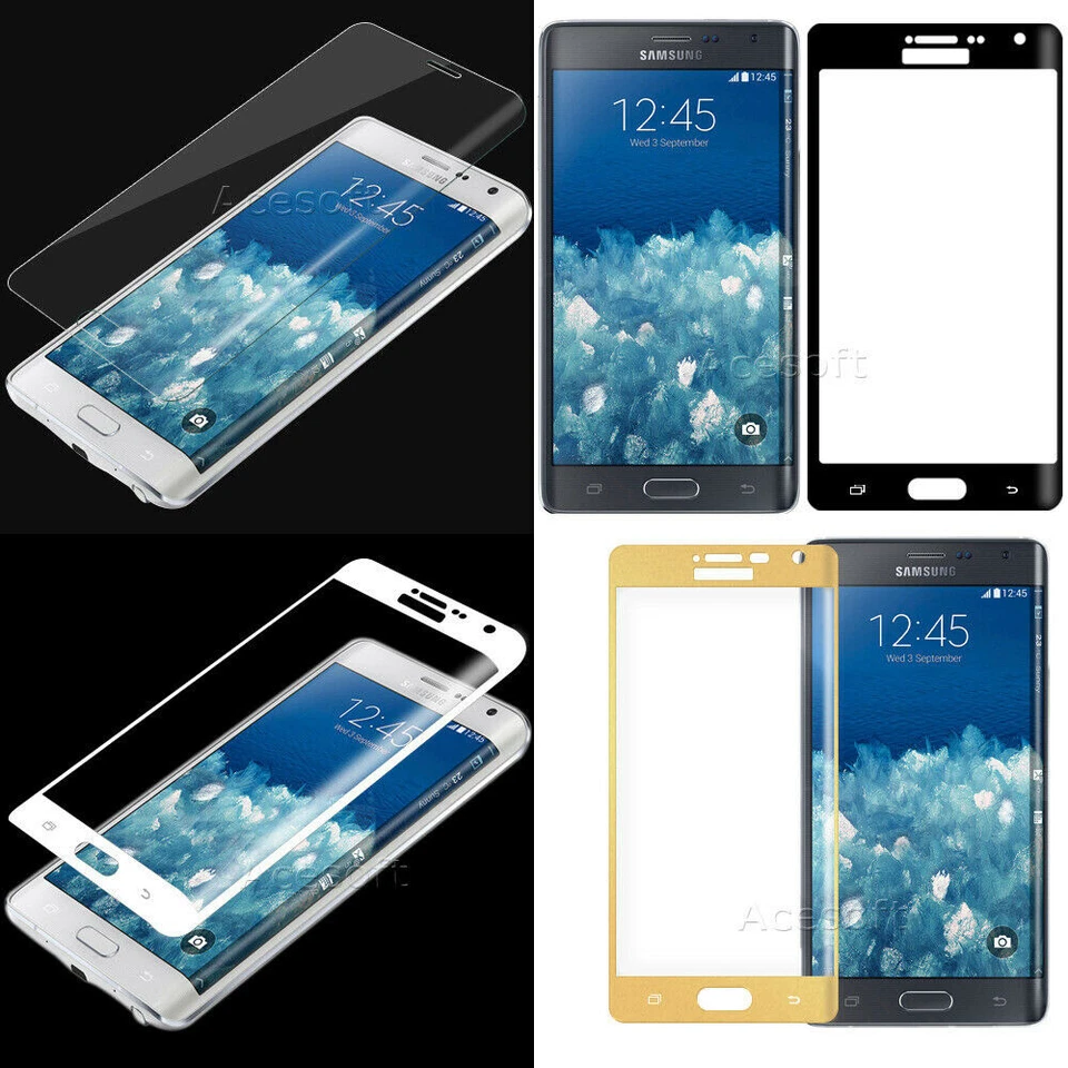 9H Tempered Glass Full Cover Screen Protector for Samsung Galaxy Note Edge N9150 - Image 1 of 1